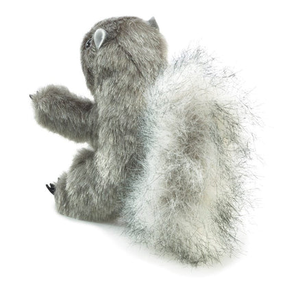 Folkmanis Finger Puppets Mini Gray Squirrel Finger Puppet