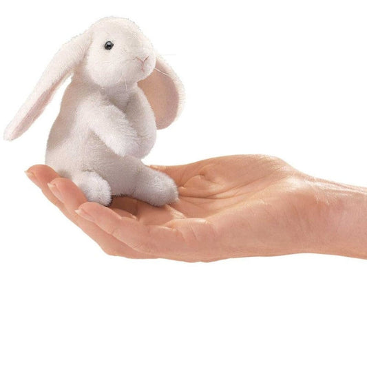 Folkmanis Finger Puppets Mini Lop Eared Rabbit Finger Puppet