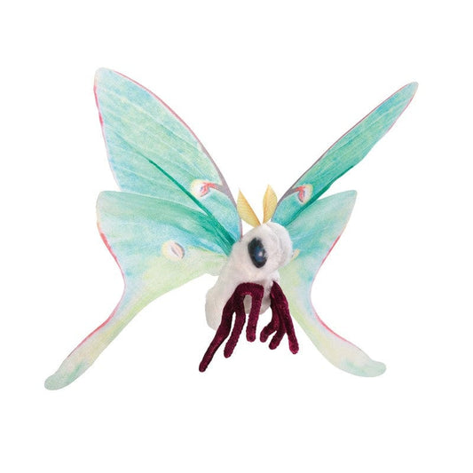 Folkmanis Finger Puppets Mini Luna Moth Finger Puppet