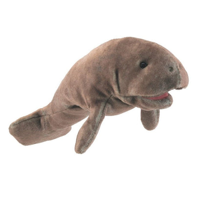 Folkmanis Finger Puppets Mini Manatee Finger Puppet