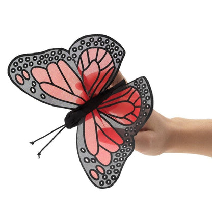 Folkmanis Finger Puppets Mini Monarch Butterfly Finger Puppet
