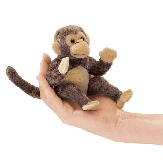 Folkmanis Finger Puppets Mini Monkey Finger Puppet