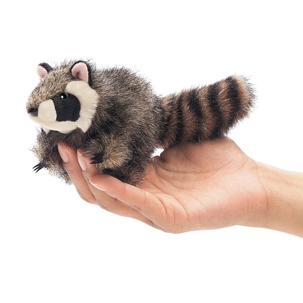 Folkmanis Finger Puppets Mini Raccoon Finger Puppet