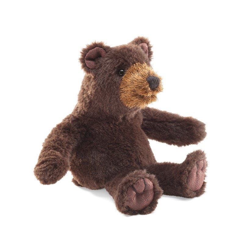 Folkmanis Finger Puppets Mini Sitting Bear Finger Puppet