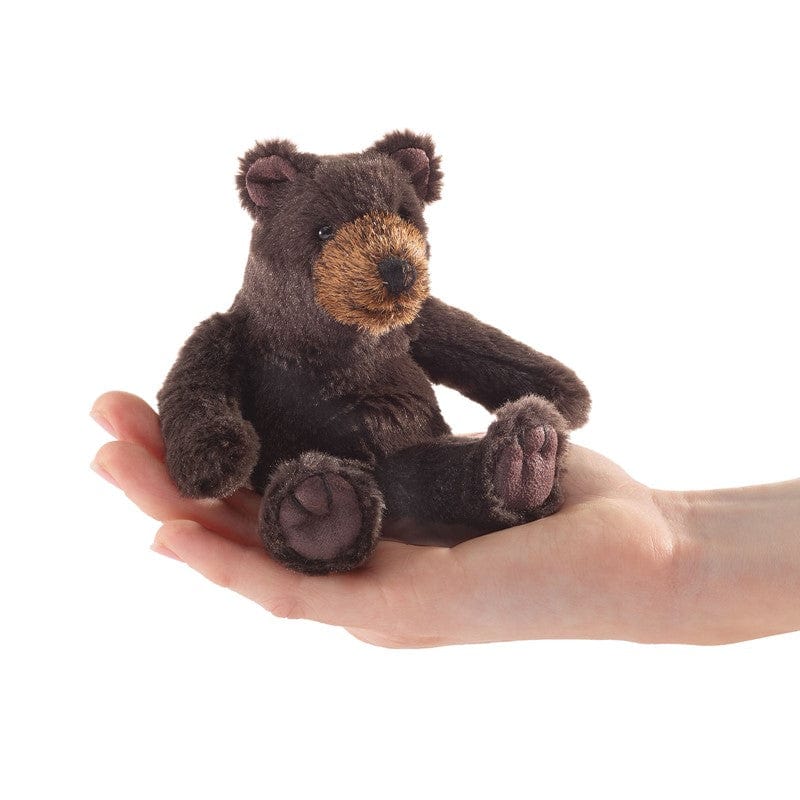 Folkmanis Finger Puppets Mini Sitting Bear Finger Puppet