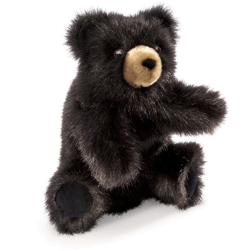 Folkmanis Hand Puppets Baby Black Bear Puppet