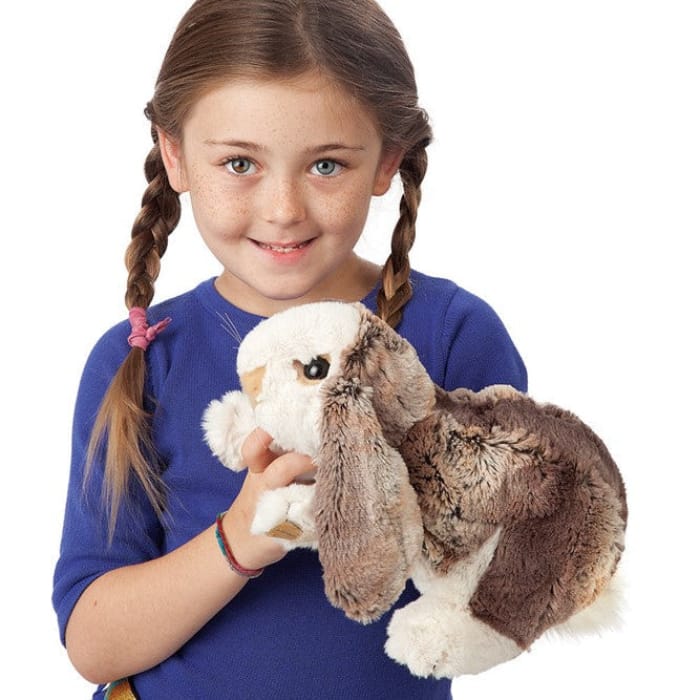 Folkmanis Hand Puppets Baby Lop Rabbit Puppet