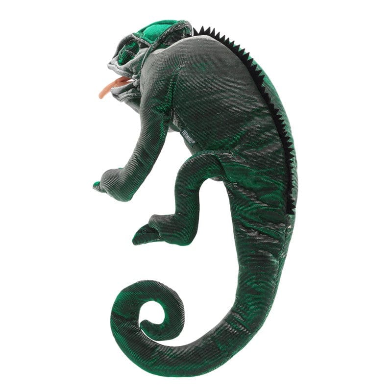 Folkmanis Hand Puppets Chameleon Puppet Dark Green