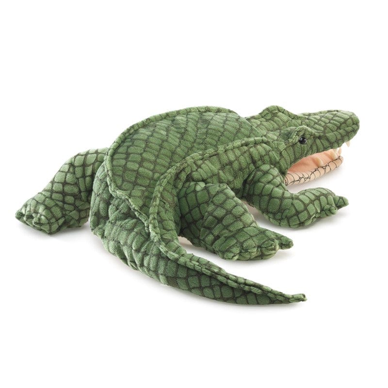 Folkmanis Hand Puppets Default Alligator Puppet