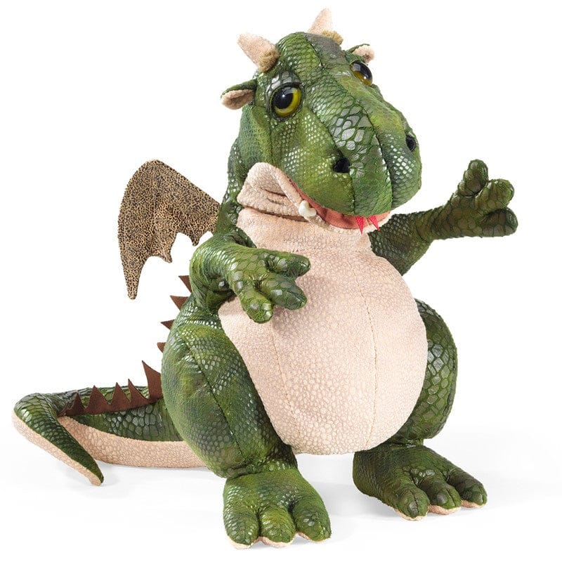 Folkmanis Hand Puppets Default Friendly Dragon Puppet