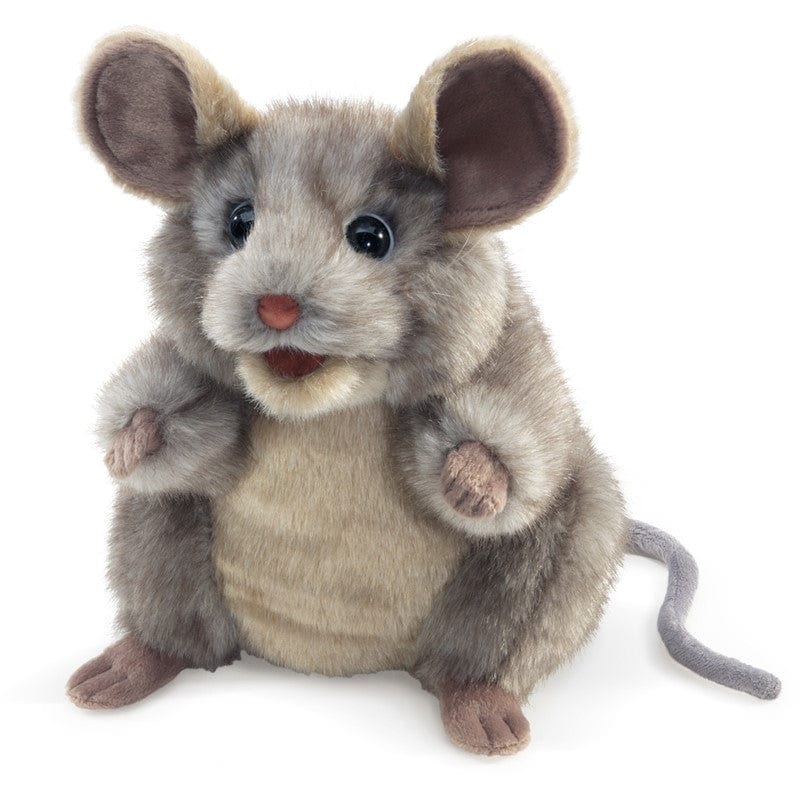 Folkmanis Hand Puppets Default Gray Mouse Puppet