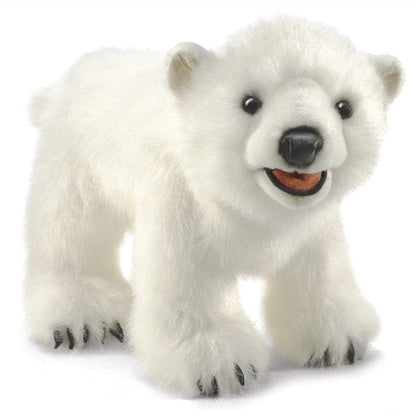 Folkmanis Hand Puppets Default Polar Bear Cub Puppet