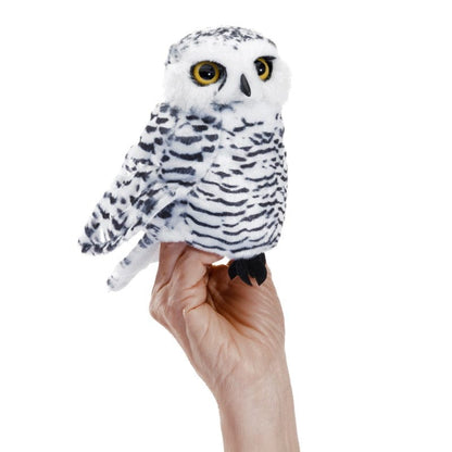 Folkmanis Hand Puppets Default Small Snowy Owl Puppet
