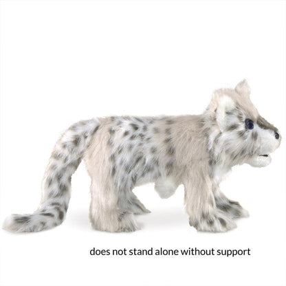 Folkmanis Hand Puppets Default Snow Leopard Cub Puppet