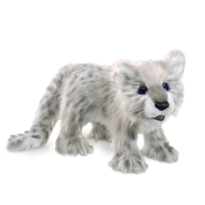 Folkmanis Hand Puppets Default Snow Leopard Cub Puppet