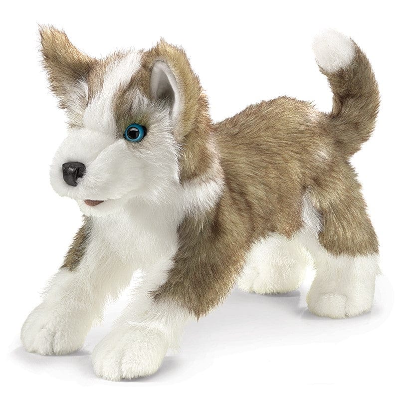 Folkmanis Hand Puppets Default Wolf Pup Puppet