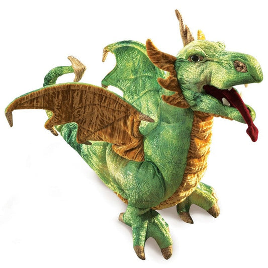 Folkmanis Hand Puppets Default Wyvern Dragon Puppet