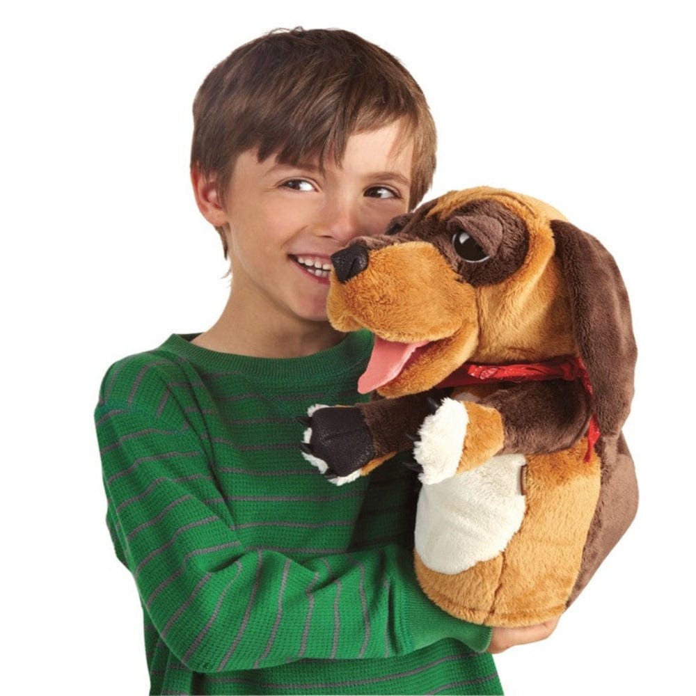 Folkmanis Hand Puppets Dog Stage Puppet