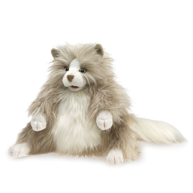 Folkmanis Hand Puppets Fluffy Cat Puppet