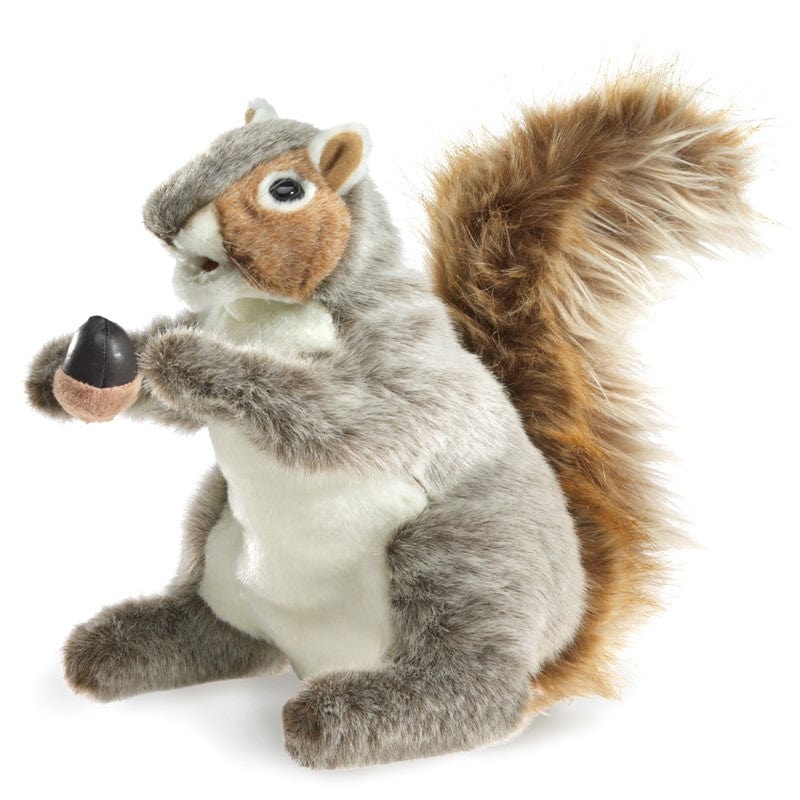 Folkmanis Hand Puppets Gray Squirrel Puppet