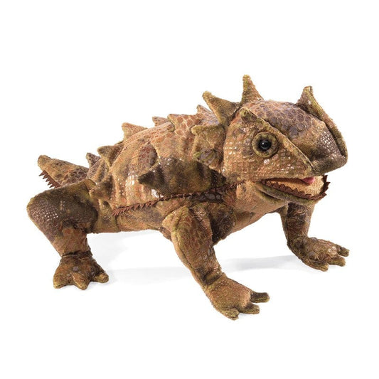 Folkmanis Hand Puppets Horned Lizard Puppet