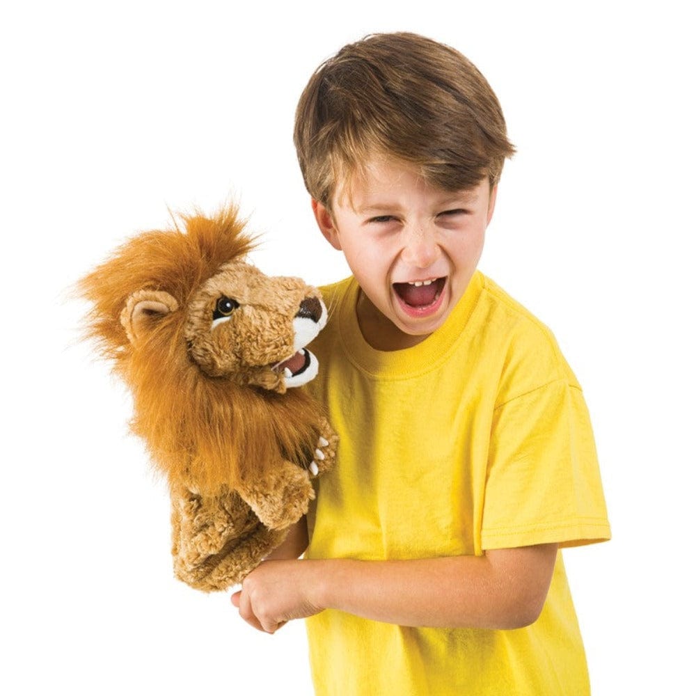 Folkmanis Hand Puppets Lion Stage Puppet