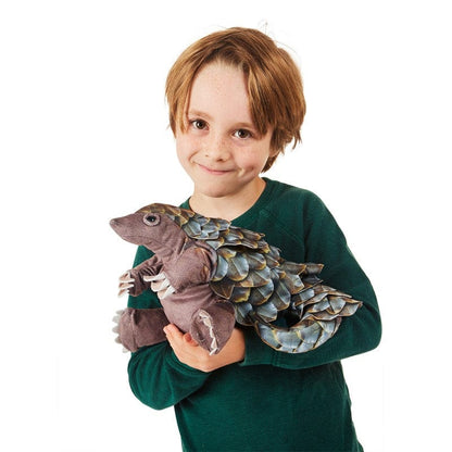 Folkmanis Hand Puppets Pangolin Puppet