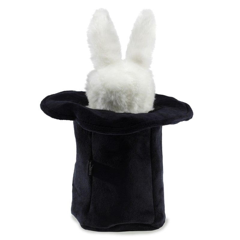 Folkmanis Hand Puppets Rabbit In Hat Puppet