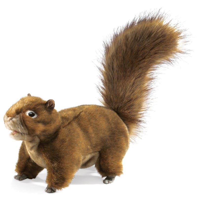 Folkmanis Hand Puppets Red Squirrel Puppet