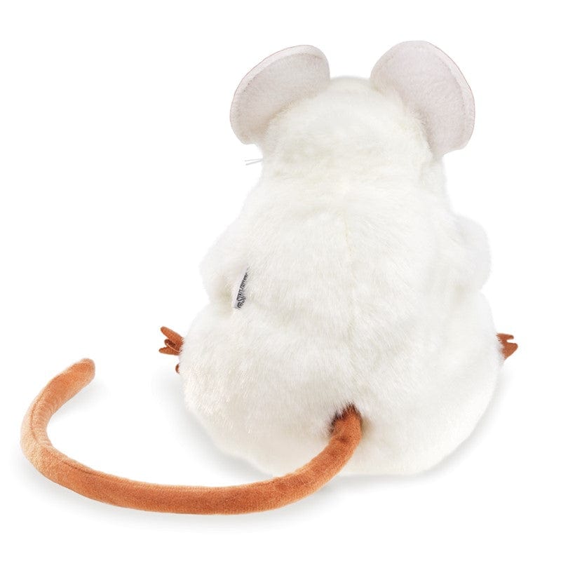 Folkmanis Hand Puppets White Mouse Puppet