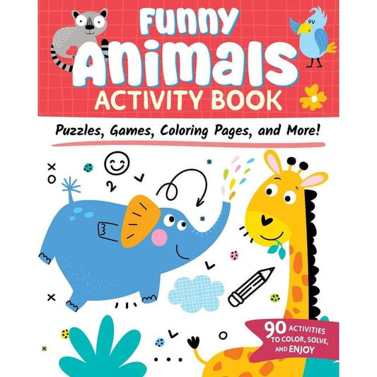 Fox Chapel Publishing Activity Books Default Funny Animals Activity Book