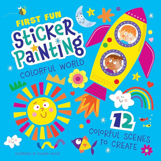 Fox Chapel Publishing Activity Books First Fun Sticker Painting: Colorful World