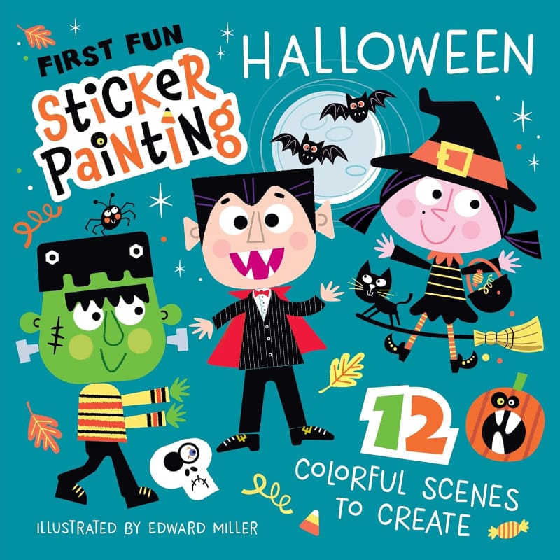 Fox Chapel Publishing Activity Books First Fun Sticker Painting: Halloween