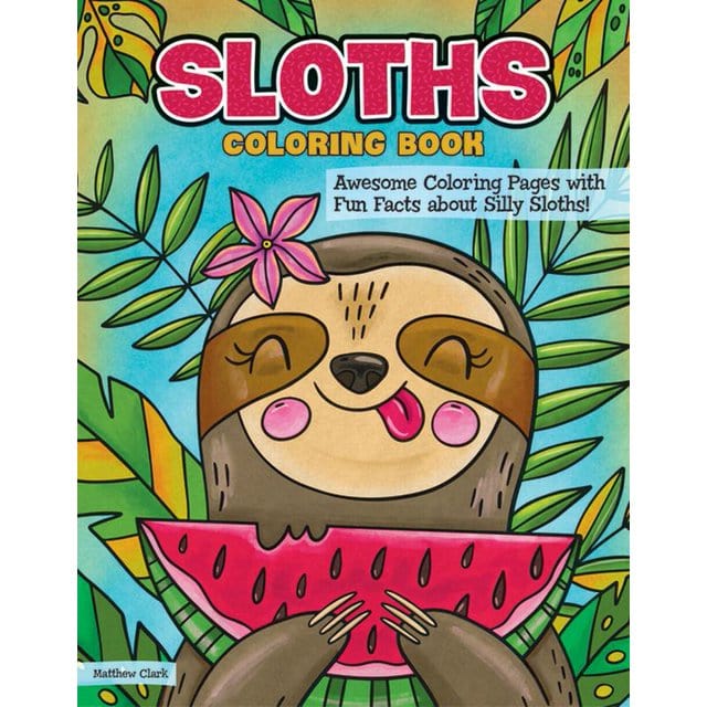 Fox Chapel Publishing Coloring & Painting Books Default Sloths Coloring Book