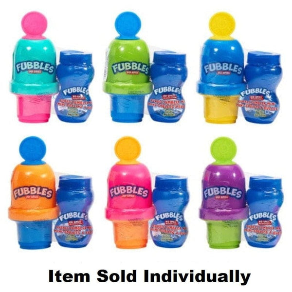 Fubbles No Spill Bubble Tumbler Minis (Assorted Colors) – Timeless