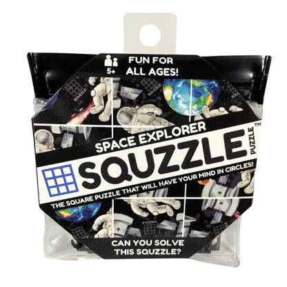 Fun Squared Brain Teaser Games Squzzle Puzzle - Space Explorer