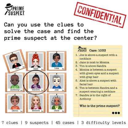Fun Squared Cooperative Games Prime Suspect