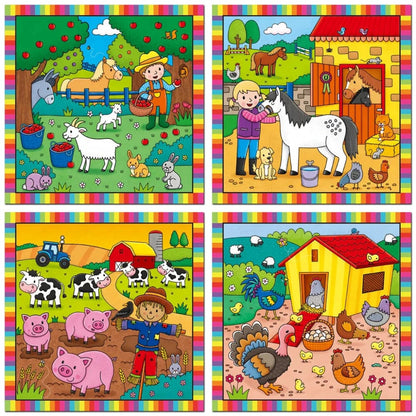 Galt Coloring & Painting Books Default First Water Magic - Baby Farm Animals