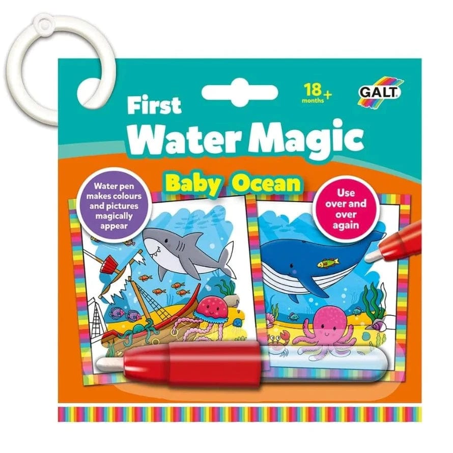 Galt Coloring & Painting Books Default First Water Magic - Baby Ocean