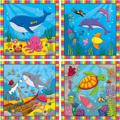 Galt Coloring & Painting Books Default First Water Magic - Baby Ocean