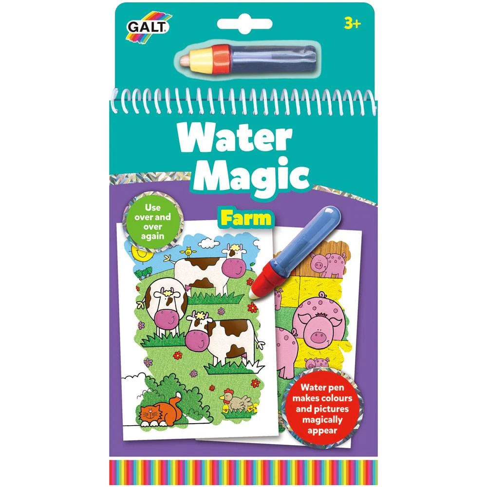 Galt Coloring & Painting Books Default Water Magic - Farm