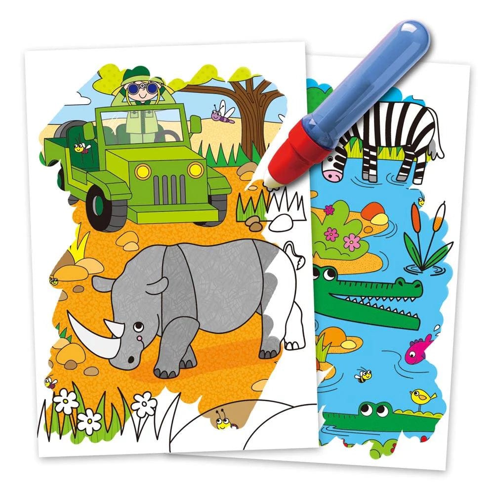 Galt Coloring & Painting Books Default Water Magic - Safari