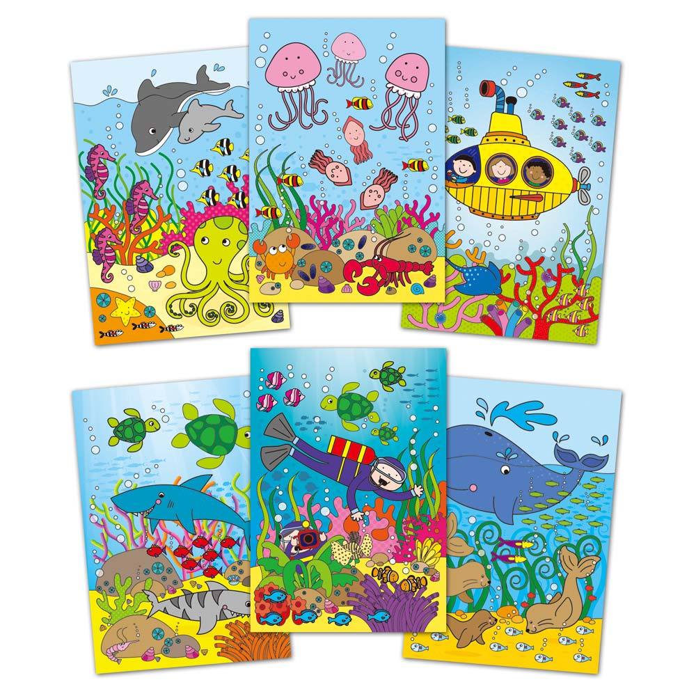 Galt Coloring & Painting Books Default Water Magic - Under the Sea