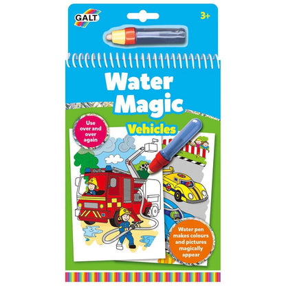 Galt Coloring & Painting Books Default Water Magic - Vehicles