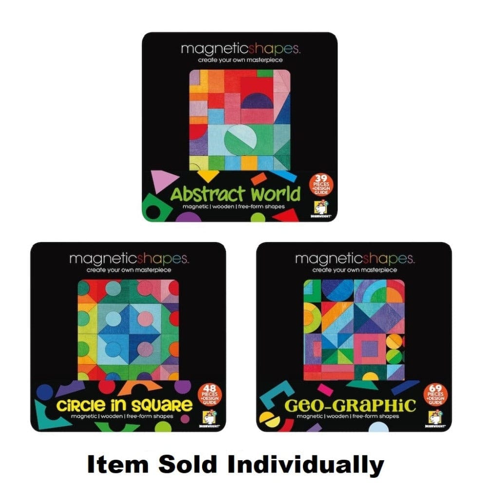 Shape Magnets Game Magnetic Shapes Puzzles (Assorted Styles) – Timeless Toys Chicago