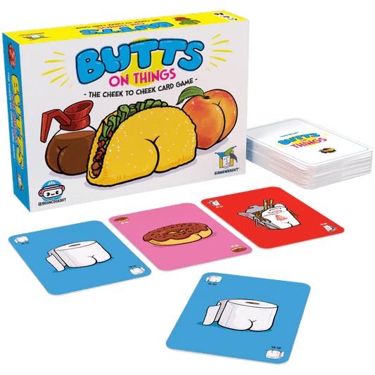 Gamewright Card Games Default Butts On Things