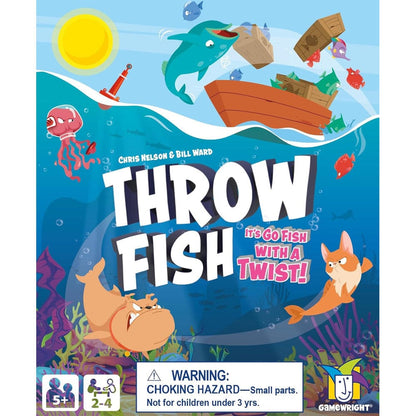 Gamewright Card Games Default Throw Fish