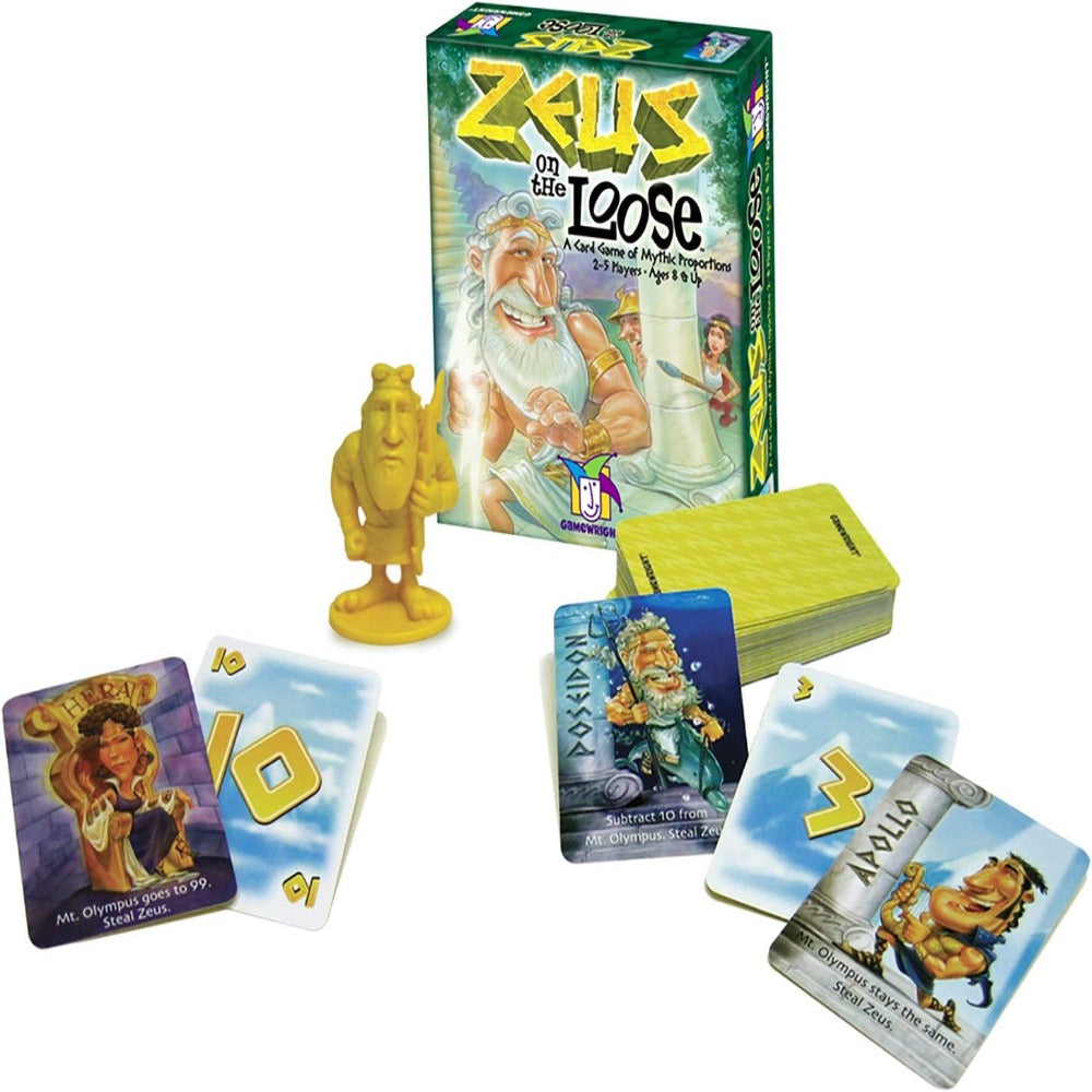 Gamewright Card Games Default Zeus on the Loose