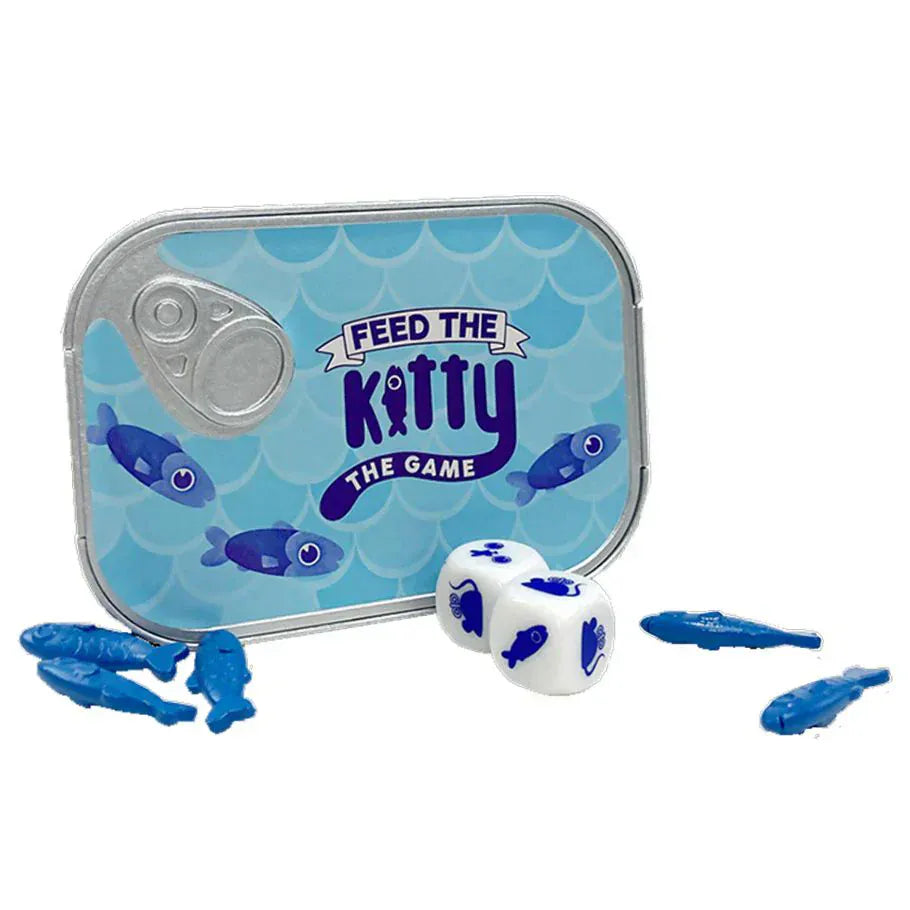 Gamewright Dice Games Default Feed The Kitty in Travel Tin
