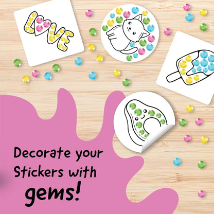 Gamewright Stickers Hello Blink Sticker Maker Refill Pack - Gem